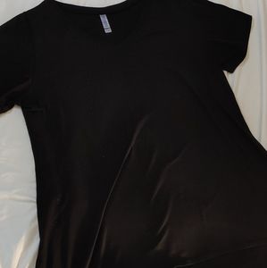 Solid Black Lularoe Christy Tee